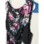 Soma Black‎ Floral Dress  Small Sleeveless Blue Pink Work Office White S Photo 1