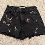 Ban Jara Black Denim Shorts Photo 0