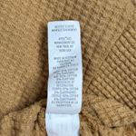 Offline By Aerie Waffle Knit Hoodie Women S Tan Long Sleeve Crop Pullover Lounge Brown Photo 6