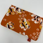 Rachel Pally NEW  Orange Reversible Floral Clutch Photo 6
