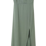 Lulus  Sage Green Formal Maxi Dress Size Small Wedding Guest Dress Photo 0