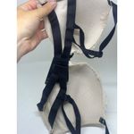 Victoria's Secret Victoria’s Secret Very Sexy Push-Up Bra – Nude & Black Lace with Rhinestones 32C Photo 4