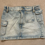 ZARA Denim Mini Skirt Photo 0