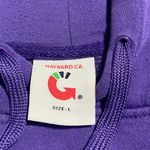 Monterey California Fisherman Wharf Purple Pullover Hoodie Large Photo 2