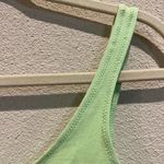 Topshop Crop Top Tank Top Sleeveless Casual Green Petite Size 4 Photo 2