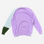 Zaket & Plover Cashmere Blend Colorblock Jumper Sweater Size S Green Photo 1