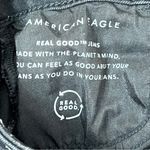 American Eagle  Straight Leg Skinny Black Distressed Ripped Size 0 Short … Photo 10