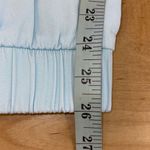 Bella Dahl  Womens Elastic Waist Drawstring Cropped Jogger‎ Pants Aqua Large NWT Photo 10