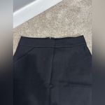 J. Crew Factory Viscose Black Pencil Skirt Pockets Academia Preppy Interview 4 Photo 8