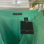 Apostrophe Women's Retro Skirt  Green Embroidered Beads  size 14 Photo 3