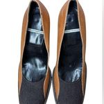 Fendissime Vintage Suede Wool Heels Size US 8.5 Photo 3