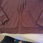 Eddie Bauer  Hoodie Women's Small Purple Full Zip Cotton Lightweight Hiking. Photo 2