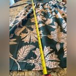 Maurice's Drop Waist Mixed Media Dress MIDI Size Large Teopical Vacation Sz L Photo 7