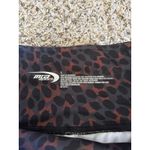 MTA Sport NWT MTA Sports Women's‎ Black Leopard Print High-Waisted Pockets leggings size L Photo 7