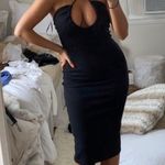 ZARA Black MIDI Dress Photo 0