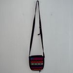 Boho Southwestern Style Crossbody Bag Z19 Purple Photo 1