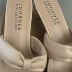 Journee Collection Journee Womens Dyllan Kitten Heel Slip On Open Toe Dress Sandals Photo 2