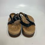 Aetrex  Evie‎ braided leather sandals black womens size 41 Photo 3