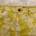 Old Navy  Everyday Chino Short Lime Green Pineapples Photo 5