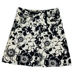 Merona Women's Fit & Flare Skirt Floral Pleated Pockets Size 6 Photo 0