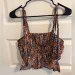 Japna  Cropped Floral Tank Top Photo 1