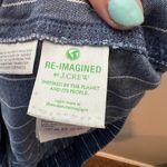 J.Crew Seaside short in indigo stripe blue cotton lyocell pull on size small Photo 9