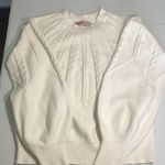 Philosophy  Cream Crew Neck Sweater Photo 0