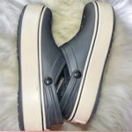 Crocs Unisex Crocband Clogs charcoal gray White Platform Photo 4