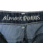Almost Famous Y2k  Ripped Low Rise Flared Jeans Size 5 Waist 28" Photo 3