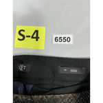 Loft Womans  Petites Marisa Dress Pants 10 P Black Gold Straight Photo 2