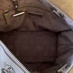 Tory Burch Whipstick Slouchy French Grey satchel bag Photo 7