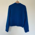 ANINE BING NWT Kendrick University Bing Sweater in Electric Blue Photo 2