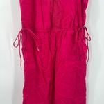 Magaschoni  Linen Jumpsuit Size Extra Small Designer Luxury Summer Spring NWT Photo 9