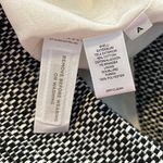 Loft  Ann Taylor Academia black and White tweed formal skirt size 10 Photo 7