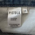 Pistola  Presley High Rise Relaxed Roller Distressed Denim Jeans Size 28 Photo 8