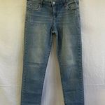 Kut From The Kloth  Straight Taper Jeans Womens Size 6 Light Wash Basic Classic Photo 0