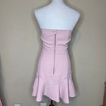 White Fox Boutique White Fox Light Pink Cut Out Bodycon Mini Dress Barbiecore Party Cocktail M Photo 3