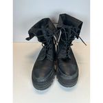 Free People  Women's 03352182 Size 9 Black Goldie Combat Boots NWOB Photo 4