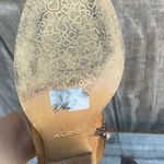 ALDO Olenella Brown Zipper Side Ankle Boots Size 6.5 Photo 8