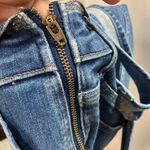 Madewell  Denim Overalls Women's Size S Light Wash Stretch Skinny Jeans‎ Photo 11