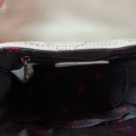 Betsey Johnson  White Quilted Skull Crossbody Bag Faux Leather Chain Strap NWT Photo 6