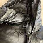 ZARA  Black Hooded Puffer Vest Photo 2