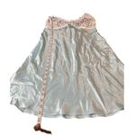 secret treasures Y2k Sheer Lace Babydoll Nightdress Adjustable Straps Bow Sateen Size M Sexy Photo 7