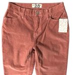 Free People Corduroy Jeans 26 Modern Mauve Raw Hem Blush Pink Nude Neutral NWT Photo 9