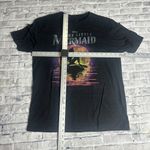 Disney EUC  The Little Mermaid Black Graphic T-shirt Size Medium Photo 6