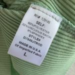 NWT Dippin' Daisy's Ribbed Shell Button Crop Top Summer Festival Boho Large Green Photo 5