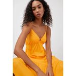 Rails Avril Tiered Midi Dress in Marigold Size Small Gently Used Resortwear Photo 3