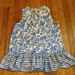 Lilly Pulitzer Gramercy Top On a Roll Engineered Lobster Blue Size XS Photo 0