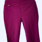 Alfani  Women's Vibrant Magenta Cropped Pants L Photo 0