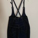 La Chapelle La Chappelle Denim skirt overall dark wash S Photo 2